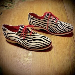 Sperry Zebra Shoes